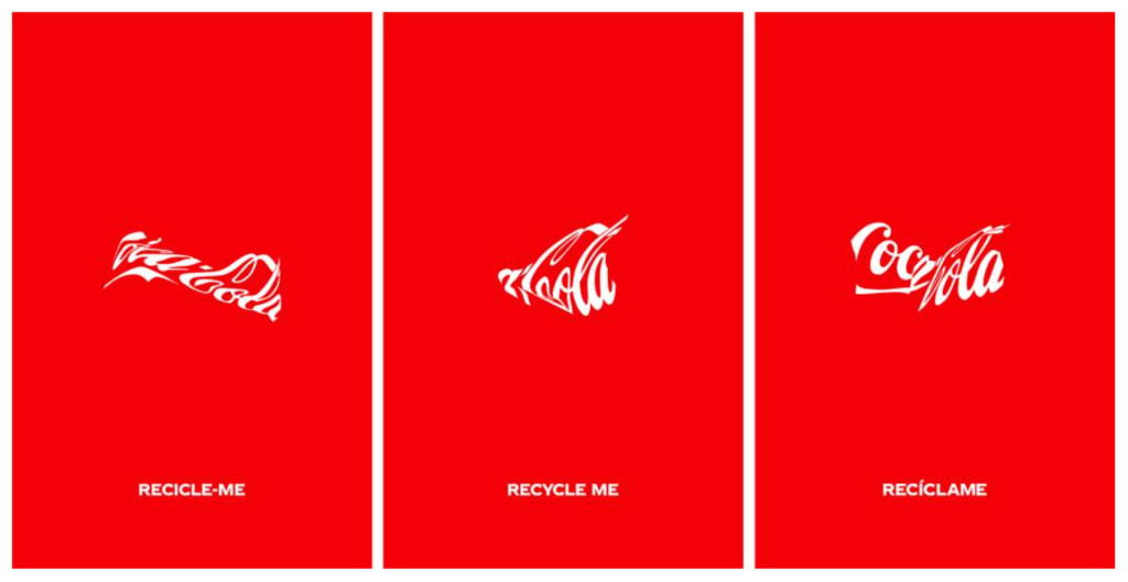 Coca-Cola “Phá Vỡ” Logo Biểu Tượng Để Khuyến Khích Tái Chế Và Bền Vững