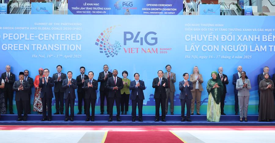 Hội nghị Thượng đỉnh P4G 2025 thúc đẩy chuyển đổi xanh bền vững lấy con người làm trung tâm