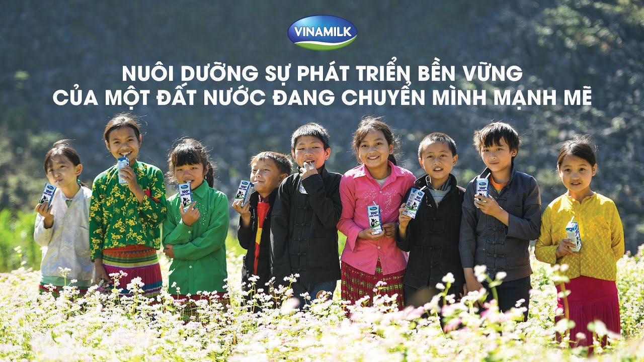 Vinamilk nuôi dưỡng sự phát triển bền vững của một đất nước đang chuyển mình mạnh mẽ.