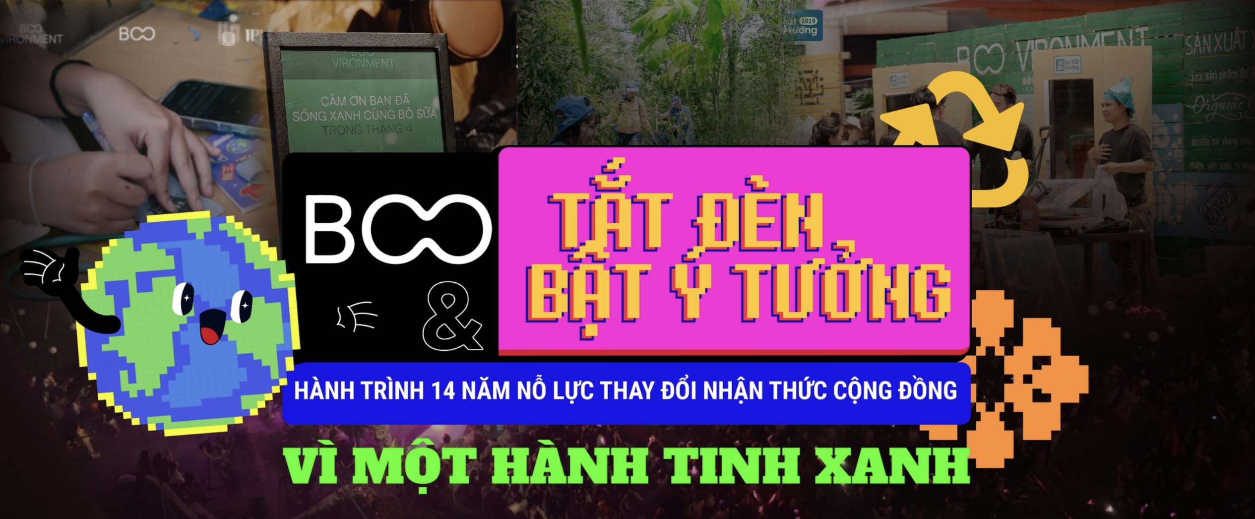 “Tắt đèn bật ý tưởng” là di sản xanh bền bỉ trong cộng đồng trẻ suốt hơn 10 năm