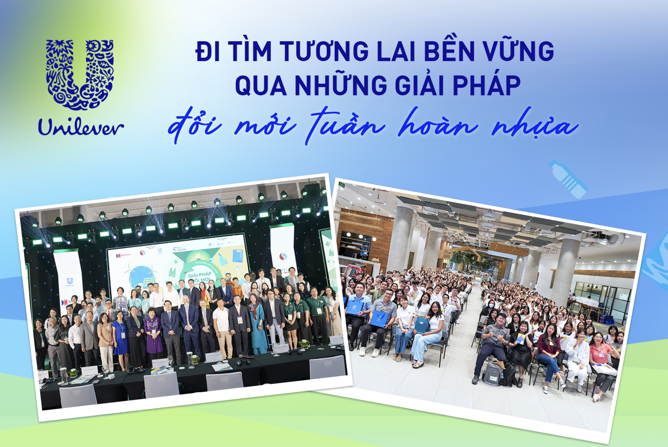 Đi tìm tương lai bền vững qua những giải pháp đổi mới tuần hoàn nhựa