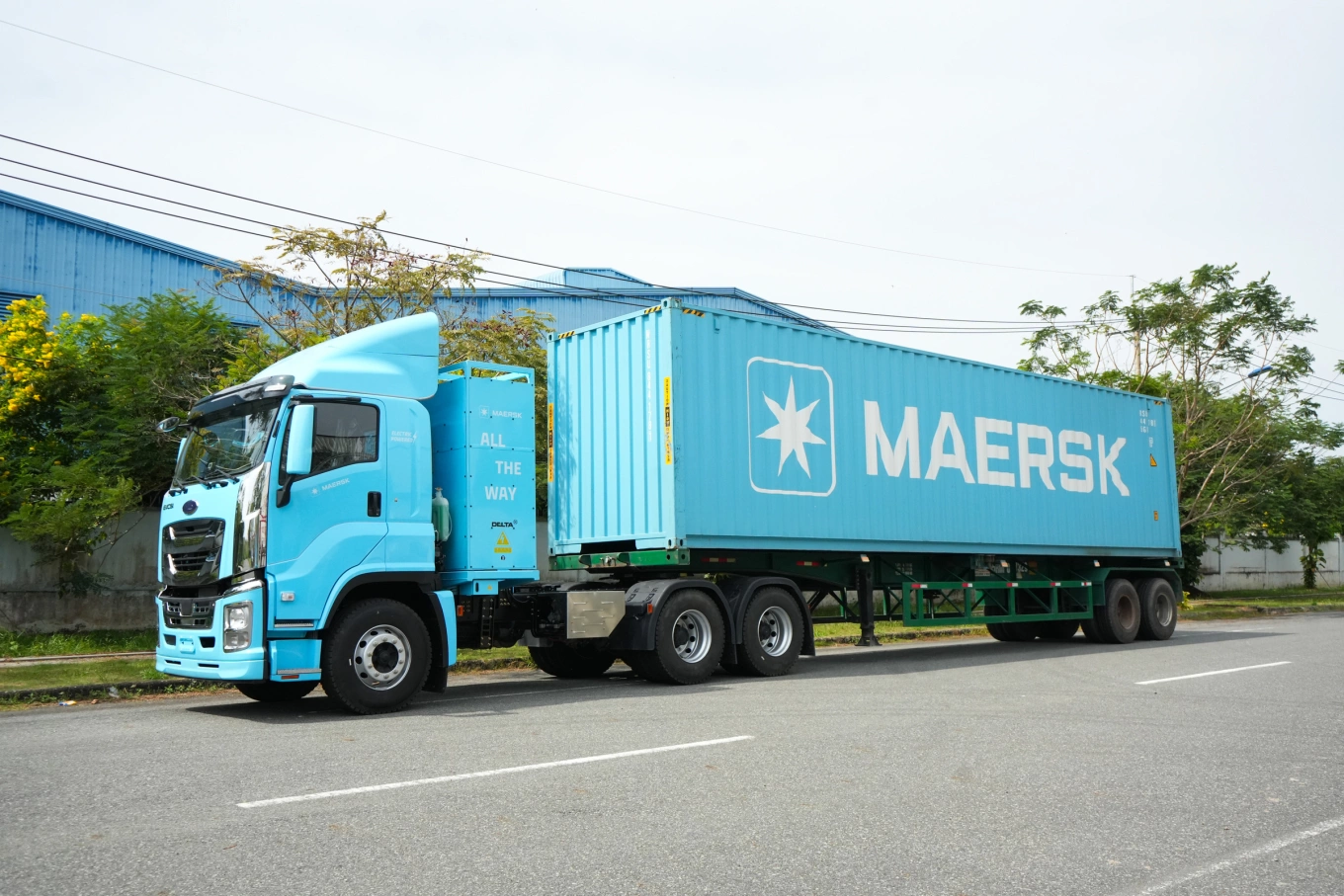 Maersk triển khai xe tải điện tại Việt Nam trong lộ trình giảm phát thải